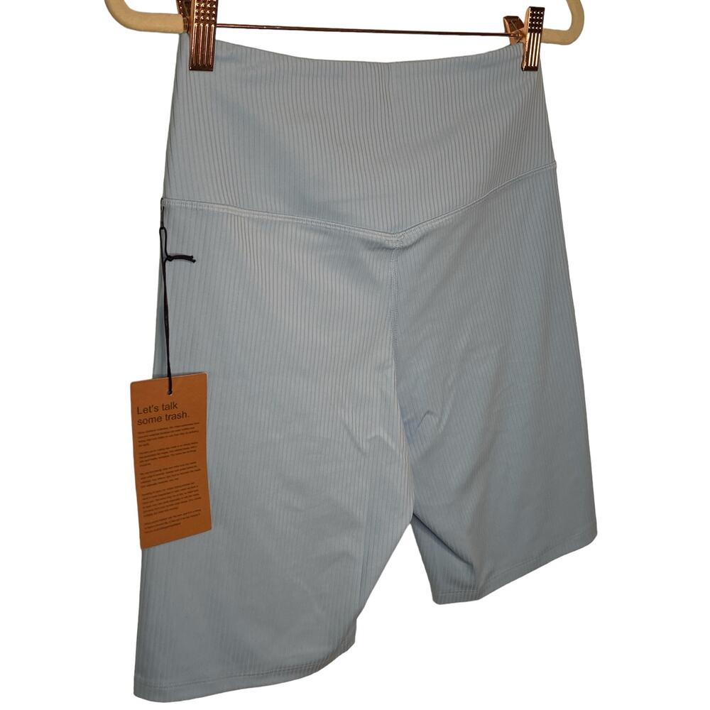 Girlfriend Collective High Rise Bike Shorts Activewear Athleisure Y2k Yoga M - Picture 10 of 13